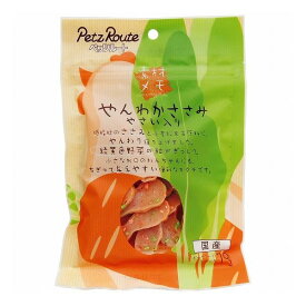 【12個セット】 ペッツルート 素材メモ やんわかささみ やさい入り 70g x12【送料無料】