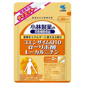 小林製薬 コエンザイムQ10α-リポ酸L-カルニチン 60粒【送料無料】