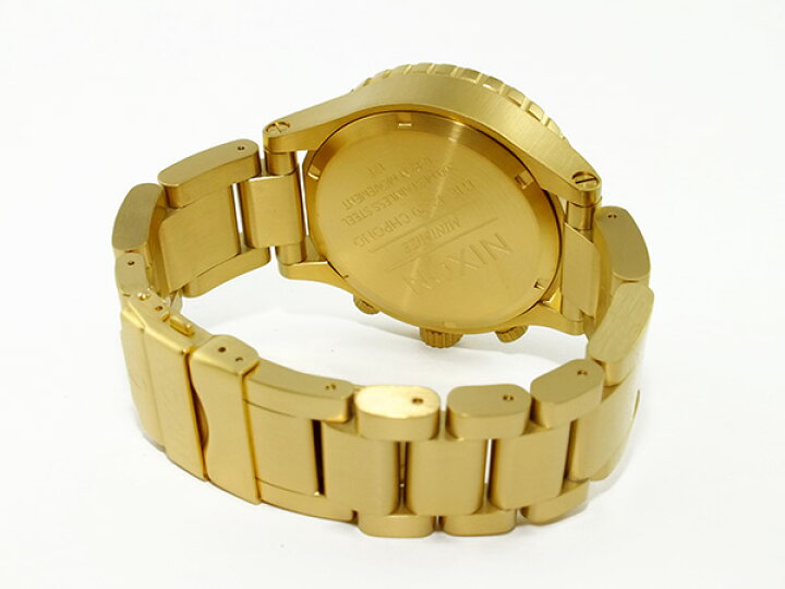 楽天市場】ニクソン NIXON 42-20 CHRONO 腕時計 A037-502 ALL GOLD 
