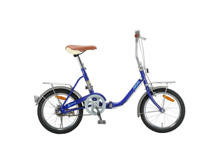楽天市場】アラン ARUN 折畳 自転車 KY-16A-BL ブルー【送料無料 