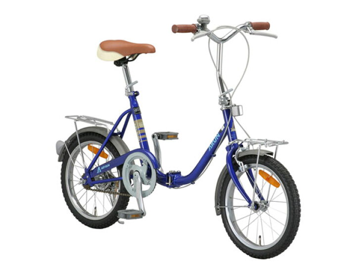 楽天市場】アラン ARUN 折畳 自転車 KY-16A-BL ブルー【送料無料 