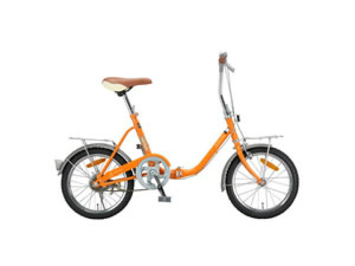 楽天市場】アラン ARUN 折畳 自転車 KY-16A-OR オレンジ【送料無料 