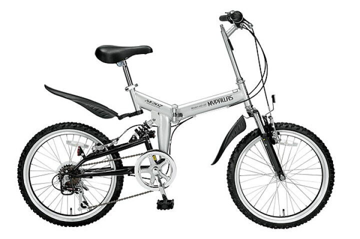 楽天市場】マイパラス MY PALLAS 折り畳み自転車 20インチ 6段変速 M 