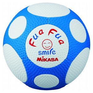 ミカサ(MIKASA) ふあふあサッカーボール 4号球 ホワイト×ブルー FFF4WB