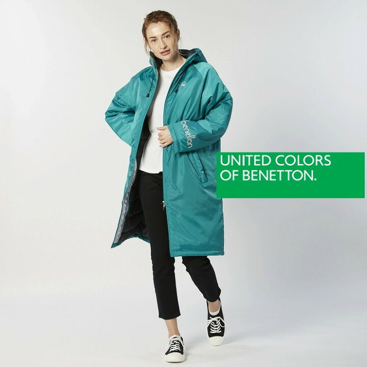 楽天市場】BENETTON ベネトン ベンチコート中綿 ヨガ スポーツ ジム 