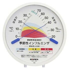 EMPEX 感染防止目安 温度湿度時計 「TM-2584季節性インフルエンザ 感染防止目安温度・湿度計」 TM-2584【送料無料】