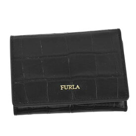 フルラ FURLA 3つ折小銭付き財布 PBP2 BABYLON S TRI-FOLD ONYX BK