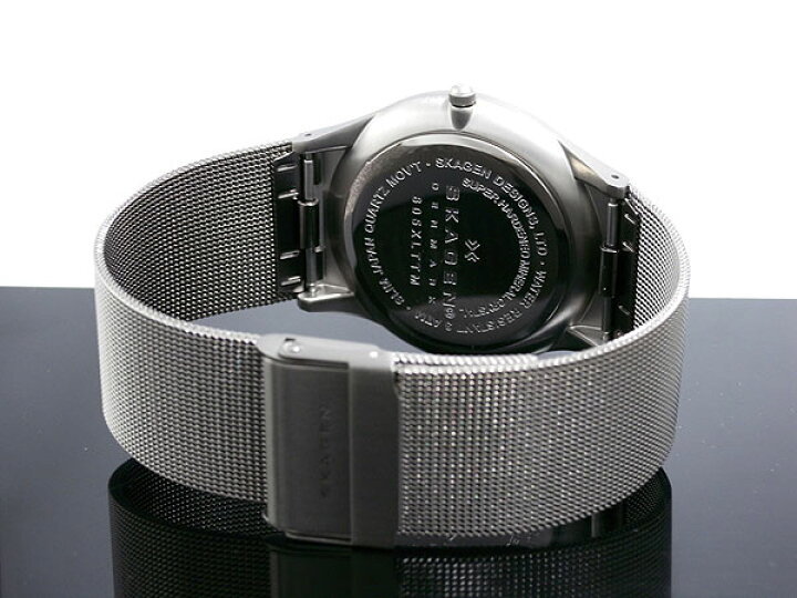 楽天市場】スカーゲン SKAGEN 腕時計 カーボンダイヤル チタン 