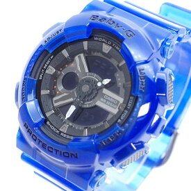 カシオ CASIO 腕時計 メンズ レディース BA-110CR-2A ベビーG BABY-G クォーツ ブラック ブルー【送料無料】