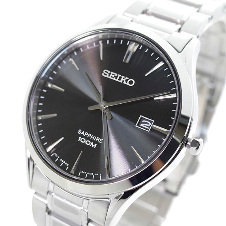 楽天市場】セイコー SEIKO 腕時計 メンズ SGEG95P クォーツ ブラック 