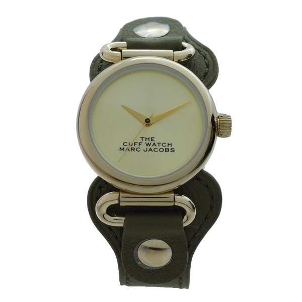 マークジェイコブス MARC JACOBS 腕時計 レディース MJ0120179289 THE CUFF WATCH クォーツ ゴールド  カーキ【送料無料】 | リコメン堂ファッション館