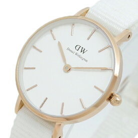 ダニエルウェリントン DANIEL WELLINGTON 腕時計 レディース DW00100313 Petite 28mm クォーツ ホワイト Dover【送料無料】