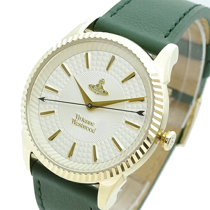 楽天市場 ヴィヴィアンウエストウッド Vivienne Westwood Vivienne Westwood 腕時計 メンズ レディース Vv240gdgr クォーツ アイボリー グリーン 送料無料 リコメン堂ファッション館
