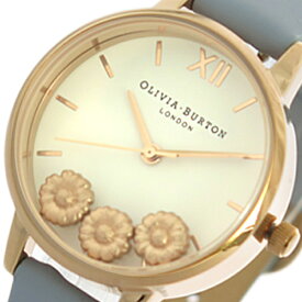 オリビアバートン OLIVIA BURTON 腕時計 レディース OB16CH04 クォーツ ホワイト グレーブルー ホワイト【送料無料】