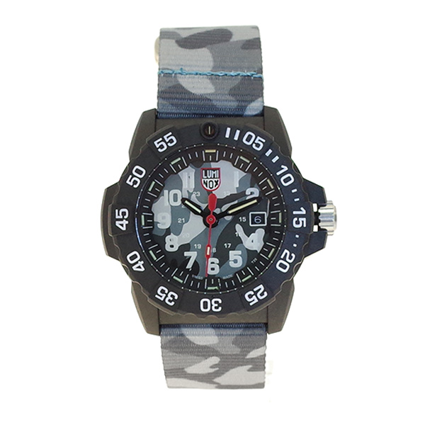 ルミノックス LUMINOX 腕時計 NAVY SEAL 3500 SERIES 3507-PH クォーツ グレー系 カモフラージュ カーキ  グレー【送料無料】 | リコメン堂ファッション館