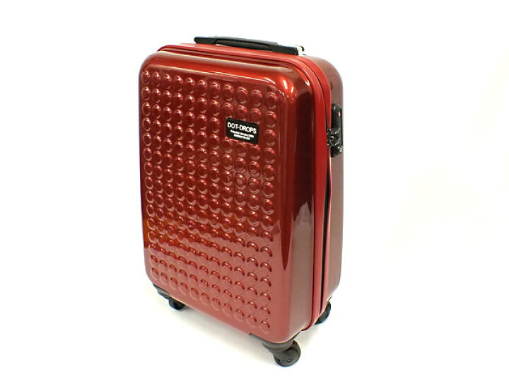 楽天市場】ドットドロップス DOT-DROPS スーツケース 12124PCK-RED 