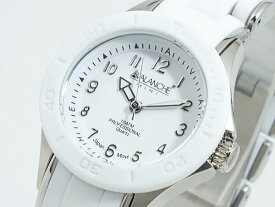 アバランチ AVALANCHE 腕時計 AV-1025-WHSIL ホワイト×シルバー