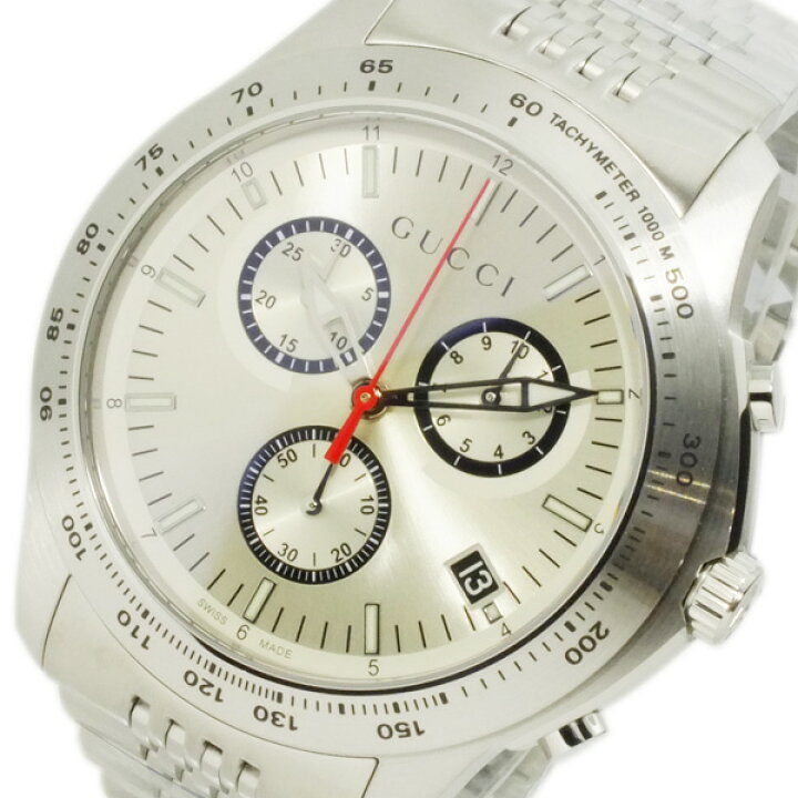 楽天市場】グッチ GUCCI Gタイムレス クオーツ メンズ クロノ 腕時計  