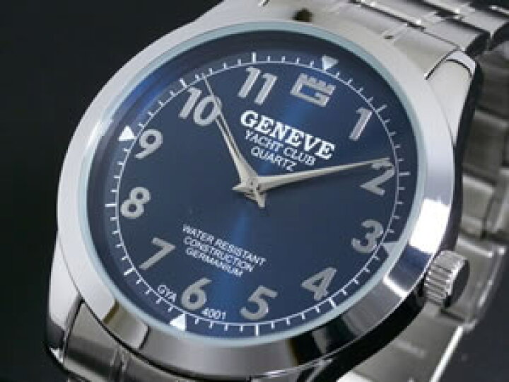 楽天市場】GENEVE YACHT CLUB 腕時計 メンズ GYA-4001-04 : リコメン堂  