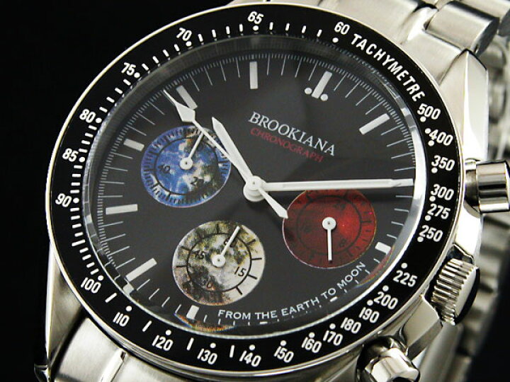BROOKIANA ブルッキアーナ クロノグラフ クォーツ BA-1602 BROOKIANA 