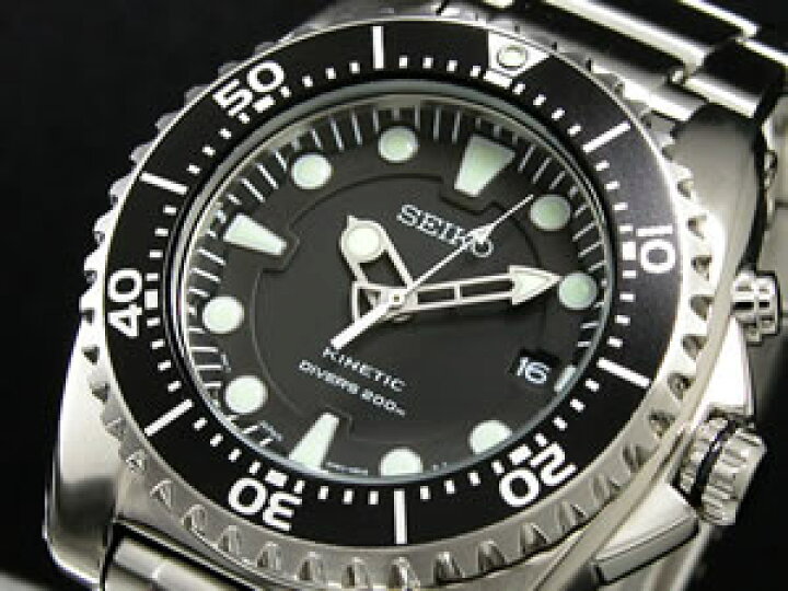 楽天市場】セイコー SEIKO キネティック KINETIC 腕時計 ダイバー  