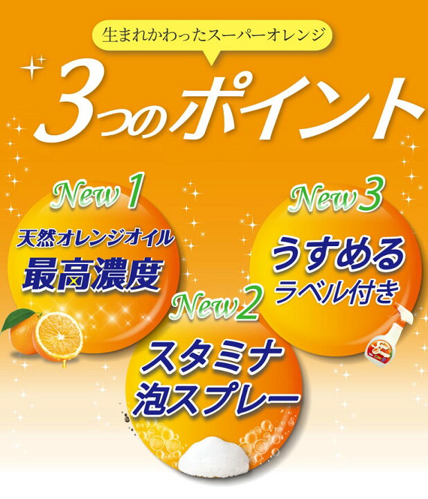 直営ストア Uyeki スーパーオレンジ消臭 除菌 泡タイプ 業務用 4l 1本 Kingfaisalprize Org