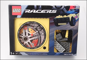 【楽天市場】レゴ 目覚まし時計（置き時計） LEGO Kid's 「Racers」レーサー 楽しく組み立て、楽しく着せ替え、POP＆キュート