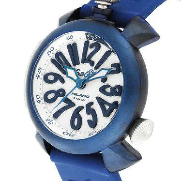 楽天市場】GAGA MILANO ガガ ミラノ DIVING 48MM 5043-BLU RUBBER 