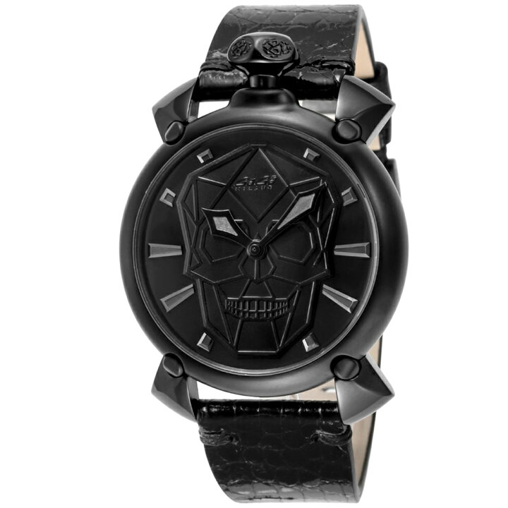 楽天市場】GAGA MILANO ガガ ミラノ MANUALE 45MM 6012.01S-BLK 腕時計 