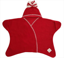Tuppence & Crumble タッペンスアンドクランブル 星型フリースアフガン スターラップ 0-4M レッド 1個 新生児~生後4ヶ月頃【送料無料】【ポイント10倍】