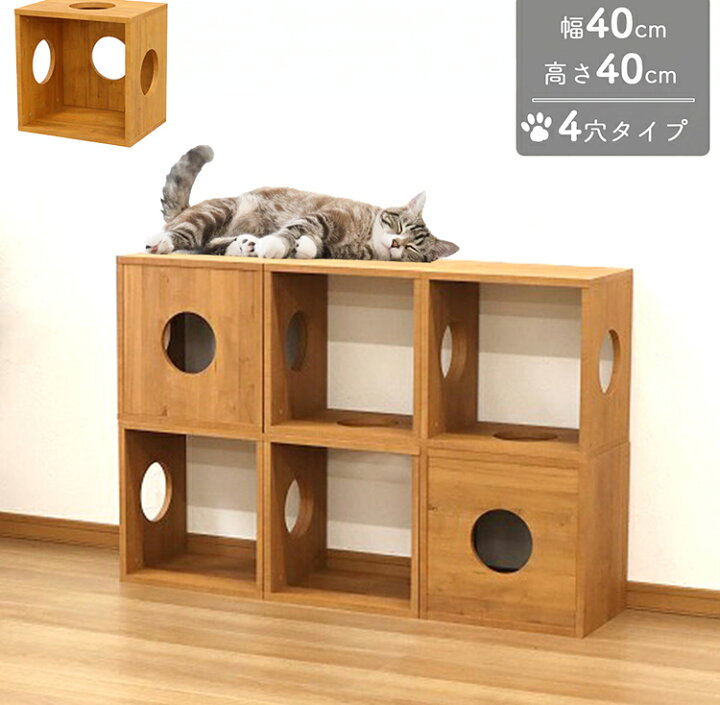 楽天市場】オープンラックシステム 猫ホーム 4S カラーボックス 