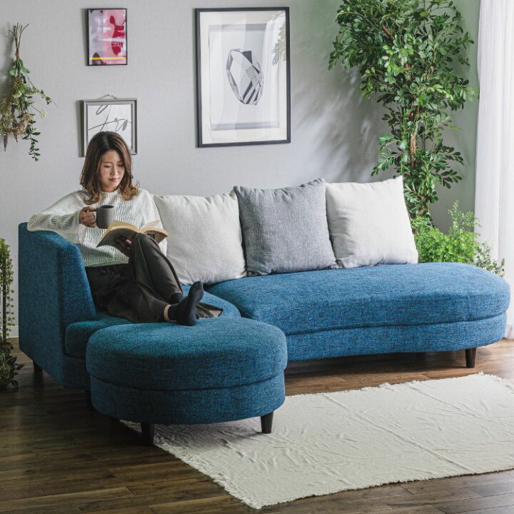 楽天市場】カウチソファ ソファ ソファーベッド sofa 3人掛け 開梱設置 