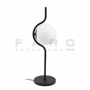 S[LACh LE VITA LED Black table lamp dimmable FARO INDOOR Cg FA29697(s)yz