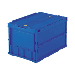 TRUSCO ���^�܂肽���݃R���e�i 50L���b�N�t�^�t �_�[�N�u���[ TRC50B(������s��)