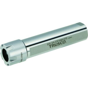 TRUSCO �g���X�R NC���՗p�X�g���[�g�V�����N�R���b�g�z���_ �t���b�g�t�LERM�R���b�g�z���_SSL�^(�C���`) �V�����N�a3/4 �S��100 ER20�p SSL34ER20M070(����s��)�y���������z