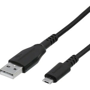 �I�E���e�b�N microUSB�P�[�u��25����m���Ȏ������N���A�f���j���C�u���b�N200CM OWLCBAMA20BK(����s��)