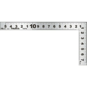 TRUSCO トラスコ 鉄工用平ピタ曲尺 15cm TKHP15(代引不可)