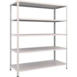 TRUSCO �g���X�R �y�ʒI ���I�{���g���X�^1500X600X1800 5�i �l�I�O���[ L65W15 �g���i �g���ݒu�s��(����s��)�y���������z