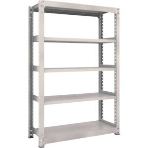 TRUSCO �g���X�R M3�^���ʒI 1200X471XH1800 5�i �P�� �l�I�O���[ M36455 �g���i �g���ݒu�s��(����s��)�y���������z