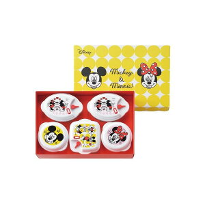ミッキー&ミニー PT電子レンジ容器5pc(代引不可)【送料無料】