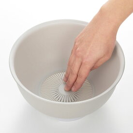 曙産業 こめコレ!いち押し米とぎボウル 排水ボタン付き 米研ぎボウル 軽量 196g 22.3cm ポリプロピレン製 水切り簡単 炊飯補助【送料無料】