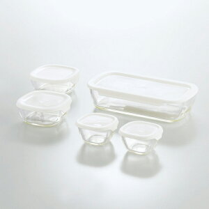 HARIO ϔMKXۑeE~jp5_Zbg nI KSTL-3508-OW V[eyz