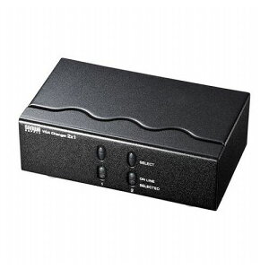 サンワサプライ ディスプレイ切替器 ミニD-sub HD 15pin用 ・2回路 SW-EV2N2(代引不可)【送料無料】