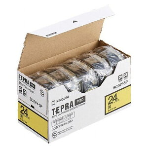 �L���O�W�� �e�v��PRO�e�[�v�G�R�p�b�N 24mm �� 5�� SC24Y-5P(����s��)�y���������z