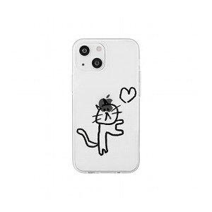 AKAN �\�t�g�N���A�P�[�X for iPhone 14 �l�R�n�[�g �w�ʃJ�o�[�^ AK23512i14(����s��)�y���[���֔z���z�y���������z