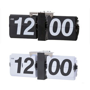 時計 壁掛け アンティーク アンティーク レトロ 雑貨 インテリア アナログ 北欧 パタパタ時計 コンパクト フリップクロック(代引不可)【送料無料】【smtb-f】