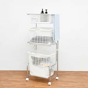 ランドリーバスケット スリム 3段の人気商品 通販 価格比較 価格 Com