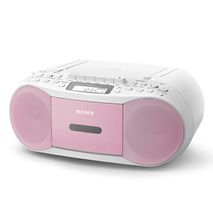 楽天市場】SONY CDラジカセ cfd-s70pc ピンク CDラジオカセット 