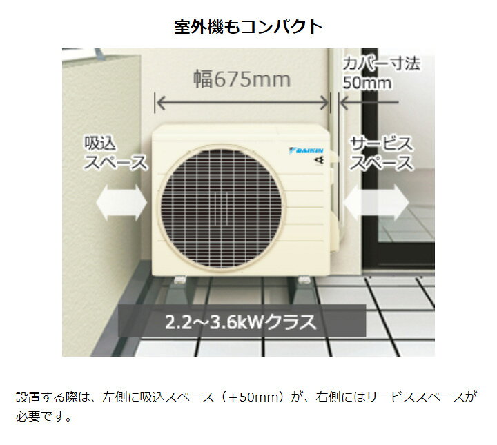 楽天市場】ダイキン ルームエアコン S28ZTEV-W 10畳程度 エアコン 