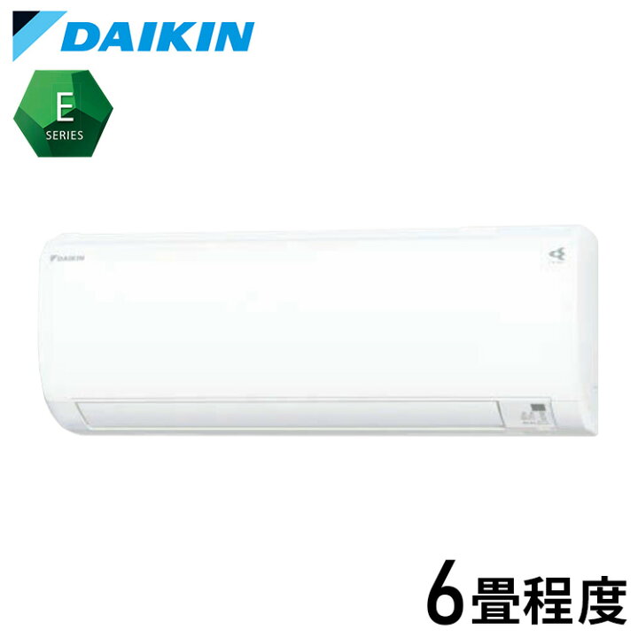 楽天市場】ダイキン エアコン 6畳 Eシリーズ 2023年モデル S223ATES-W 